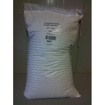 Atlantisch Zeezout, Grof, van diverse leveranciers, 1x 25 kg